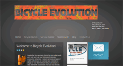 Desktop Screenshot of bicycleevolution.com